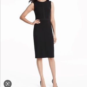 White House Black Market Black Sheath Dress